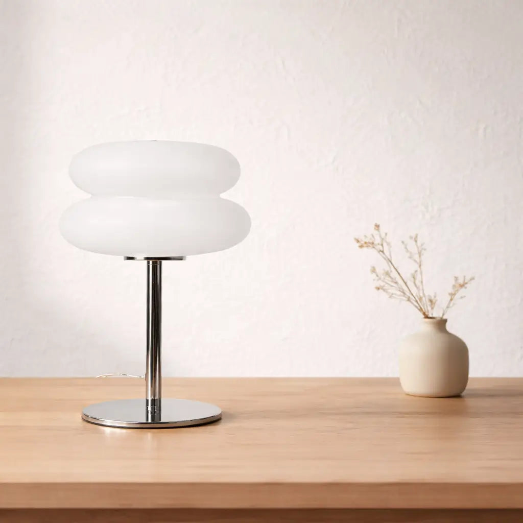 Mushroom Tischlampe Mid Century – 3-Farb-Dimmbar mit 9 Helligkeitsstufen