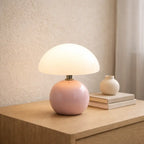 Mushroom Tischlampe Retro – LED Nachttischlampe mit 3-stufiger Lichtsteuerung