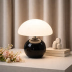Mushroom Tischlampe Retro – LED Nachttischlampe mit 3-stufiger Lichtsteuerung