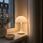 NordicGlow™ Kabellose Mushroom Tischlampe mit Touch-Dimmung