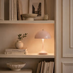 NordicGlow™ Kabellose Mushroom Tischlampe mit Touch-Dimmung