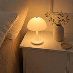 NordicGlow™ Kabellose Mushroom Tischlampe mit Touch-Dimmung